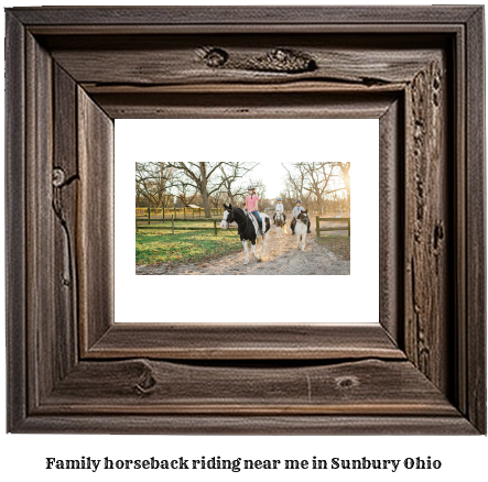 family horseback riding near me in Sunbury, Ohio